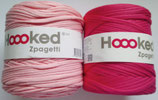 Hoooked Zpagetti Textilgarn, rosa + pink
