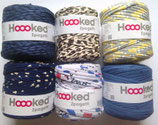 Hoooked Zpagetti Textilgarn - Paket, 6 x gemustert