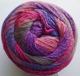 Großknäul "Lucky Soft II", pink-grau-lila-rosa-blau