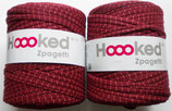 Hoooked Zpagetti Textilgarn, 2 x bordeaux-gold