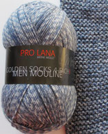 Pro Lana Sockenwolle, 100g, 4-fach, blau meliert