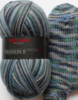 Pro Lana Sockenwolle, 150g, 6-fach, grün-blau-grau