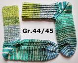 Socken, Gr.44/45, blau + grün Töne
