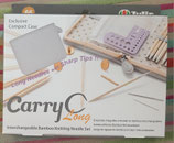 Carry C Long - austauschbares Bambus-Stricknadelset von Tulip