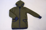 Walkjacke oliv/ blau