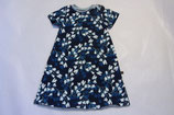 Jerseykleid Magnolien blau