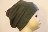 Beanie einlagig Merino moos