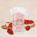 Fluffy Strawberry & Cheesecacke