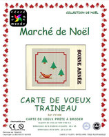 Carte de Voeux Traineau