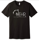 Brown REHR Logo T shirt