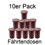 *  10er Pack Fährtenfilmdosen