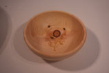 Schale aus Zirbenholz