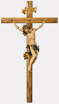 CRISTO BAROCCO SU CROCE DRITTA