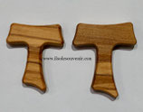 TAU CALAMITA IN LEGNO D'ULIVO