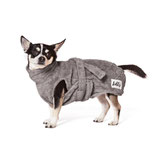 Hundebademantel - Stone Grey (Grau)