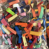 7g Haargummis, bunte-Mischung *Mix*