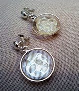 Aretes redondos doble BT04 Natural