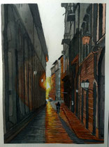 Atardecer en Florencia