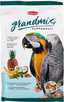 Brit Padovan Grandmix Pappagalli - Alimento Completo per pappagalli - Miscela di Semi e cerali con Frutta - 2 kg
