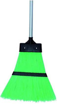 Scopa telescopica fili plastica verde