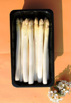 Erste Sorte weiß, geschält (18-26 mm), 2 kg Rohware