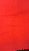 tissu voile 100 % coton uni rouge rouleaux de 100 mètres sur 150 cm