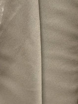 rouleau tissu crêpe georgette polyester kaki clair de  100 mètres