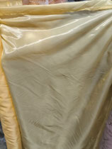 rouleau de tissu doublure taffetas 100 % polyester jaune de 100 mètres