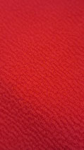 rouleau tissu jersey maille liverpool uni  rouge sang de 90 métres