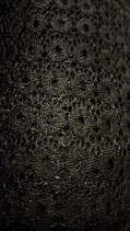rouleau tissu dentelle noa polyamide noir de 100 mètres