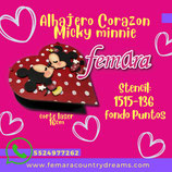 CORAZON ALHAJERO MICKY Y MINNIE