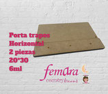 PORTA TRAPOS O PORTA LLAVES HORIZONTAL