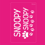 1523-147 SNOOPY TEXTO