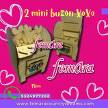 MINI BUZON XOXO 2