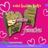 MINI BUZON XOXO 1