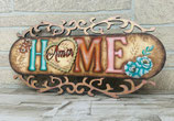 PLACA HORIZONTAL HOME