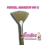 PINCEL ABANICO NO 2