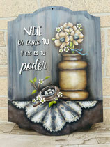 PLACA NADIE ES COMO TU