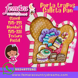 GALLETA PAN PORTA TRAPOS