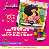 PORTA TABLET MAFALDA MARIPOSA
