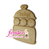 FRASCO GALLETAS PORTA TRAPOS O LLAVES