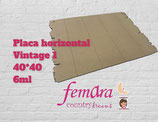 PLACA HORIZONTAL VINTAGE 1