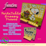 PORTA TABLET SNOOPY FRESAS