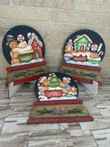 TRIO BOLAS DE NIEVE