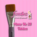PINCEL PLANO No 28