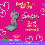 PORTA TAZA CHICLERA