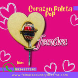 CORAZON PALETA POP
