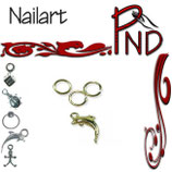 Nailart Piersing "argento"