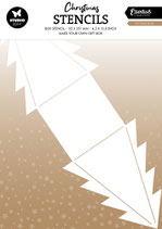 Studio Light – Stencil – 3D Tree Box Christmas Stencil - SL-ES-STEN08