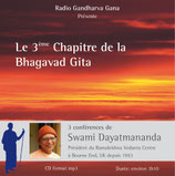 Commentaires sur le Chap 3 de la Bhagavad Gita par Swami Dayatmananda